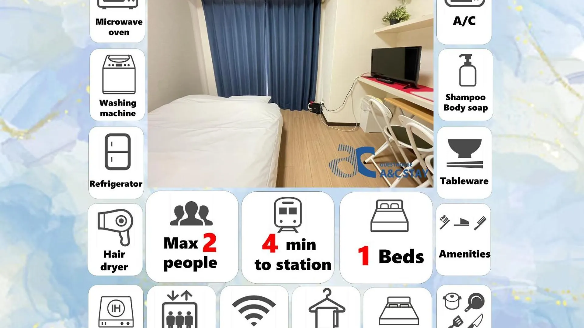A&C Stay Shinsaibashi أوساكا اليابان